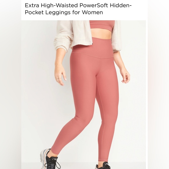 Extra high waisted powersoft hidden pocket leggings - Picture 6 of 8